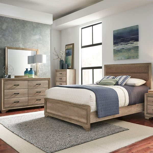 Liberty Furniture Industries Inc. Sun Valley 439-BR-KUBDM 5 pc King Upholstered Bedroom Set IMAGE 1