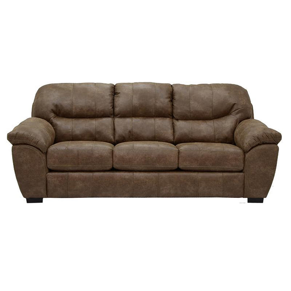 Jackson Furniture Grant Stationary Bonded Leather Sofa 4453-03 1227-49/3027-49 IMAGE 1