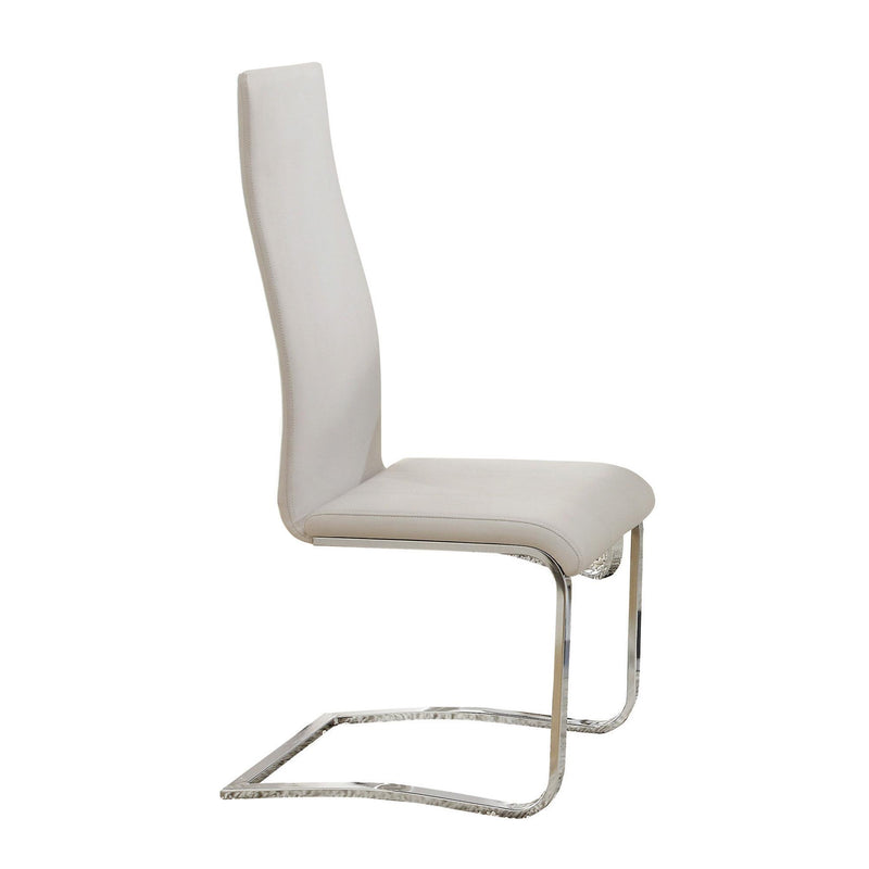 Coaster Furniture Anges Dining Chair 100515WHT IMAGE 2