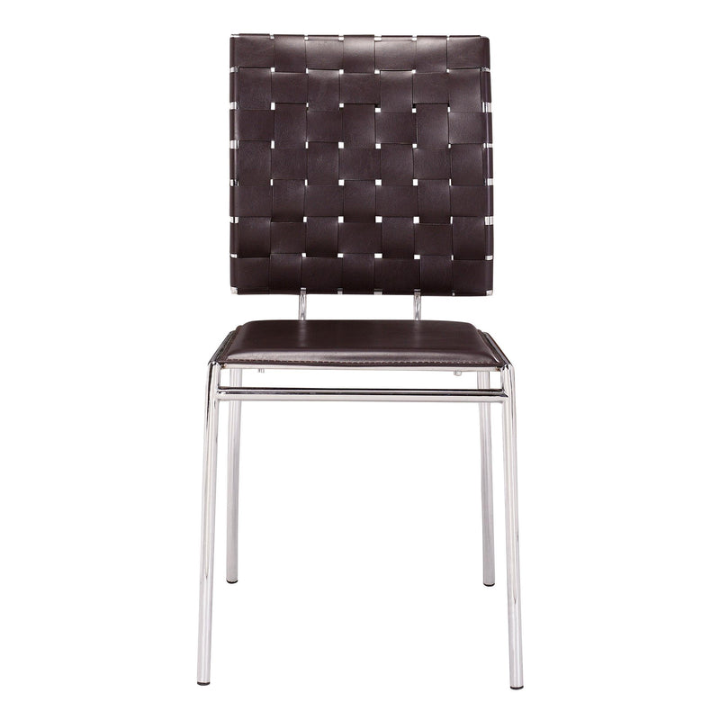 Zuo Criss Cross Dining Chair 333010 IMAGE 3