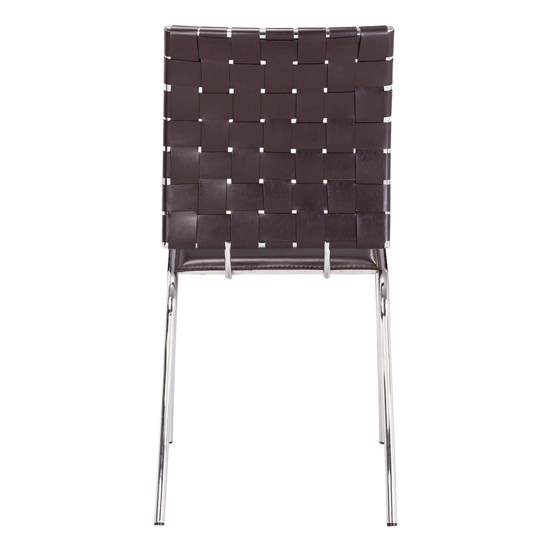 Zuo Criss Cross Dining Chair 333010 IMAGE 4
