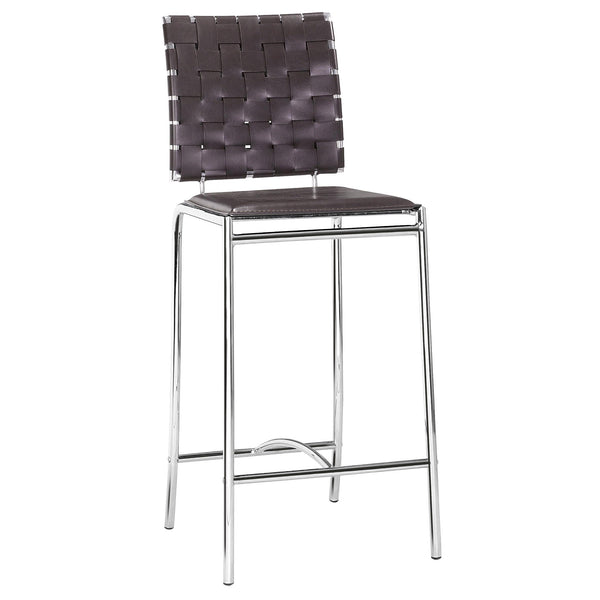 Zuo Criss Cross Counter Height Dining Chair 333060 IMAGE 1