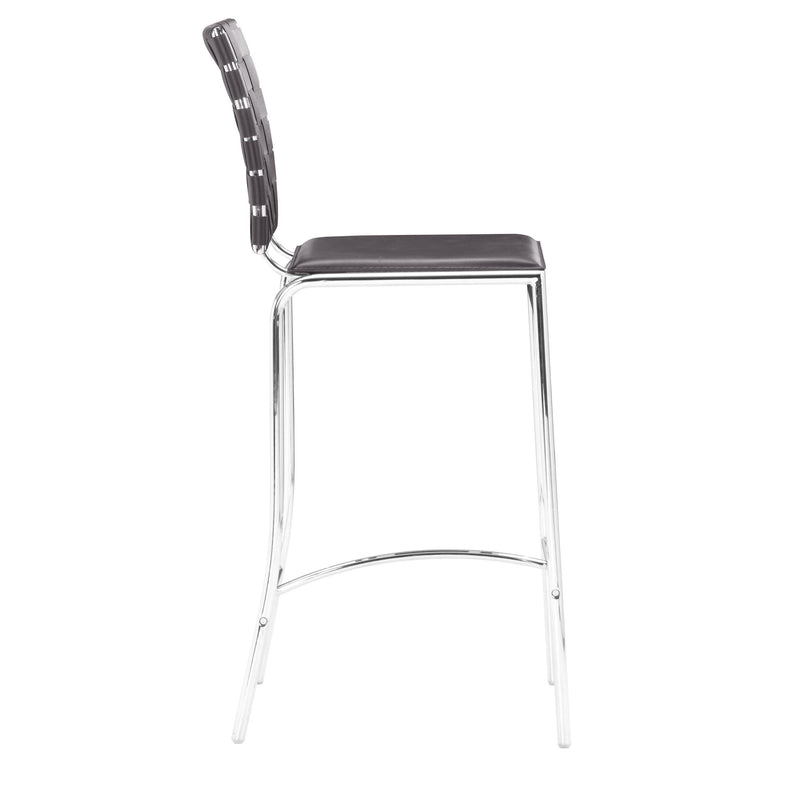 Zuo Criss Cross Counter Height Dining Chair 333060 IMAGE 2