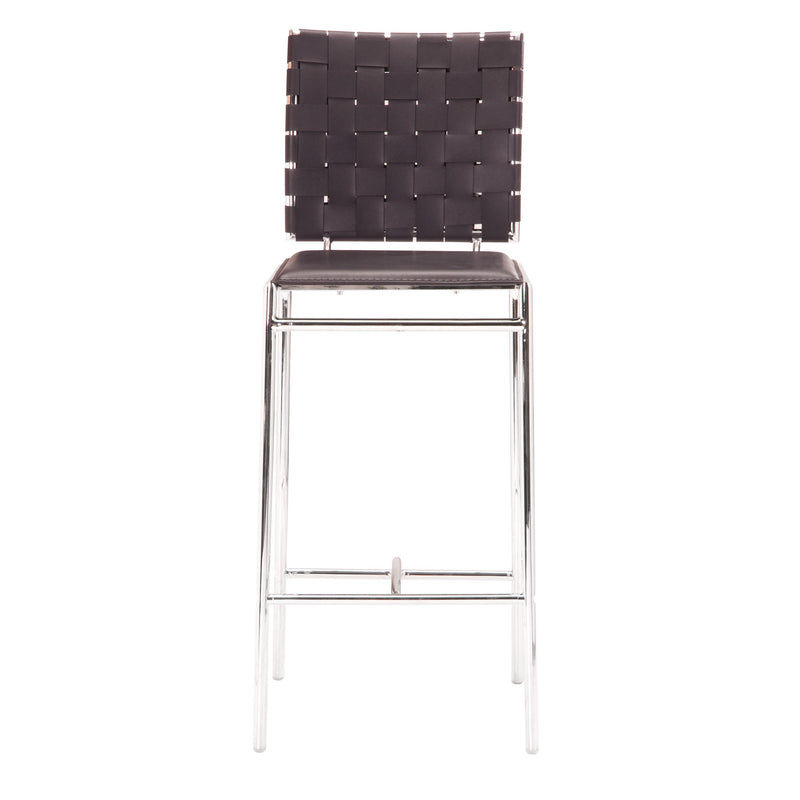 Zuo Criss Cross Counter Height Dining Chair 333060 IMAGE 3