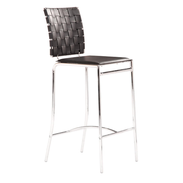 Zuo Criss Cross Counter Height Dining Chair 333062 IMAGE 1