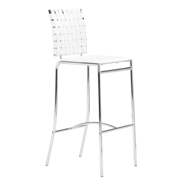 Zuo Criss Cross Counter Height Dining Chair 333071 IMAGE 1