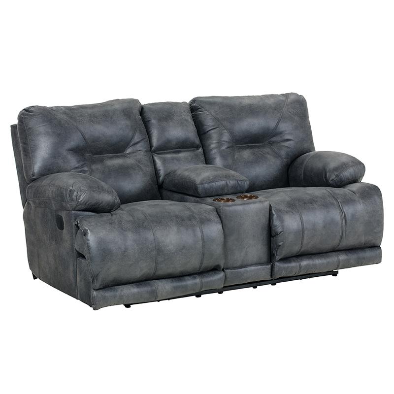 Catnapper Voyager Power Reclining Leather Look Fabric Loveseat 64389 1228-53/3028-53 IMAGE 2