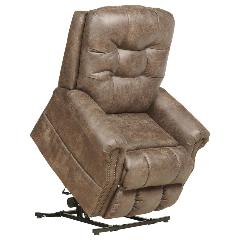 Catnapper Ramsey Leather look Lift Chair with Heat and Massage 4857 1227-49/3027-49 IMAGE 3