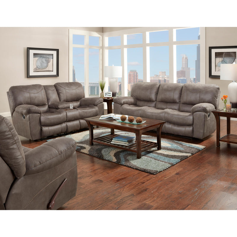Catnapper Trent Reclining Leather Look Loveseat 1929 1153-18 IMAGE 3