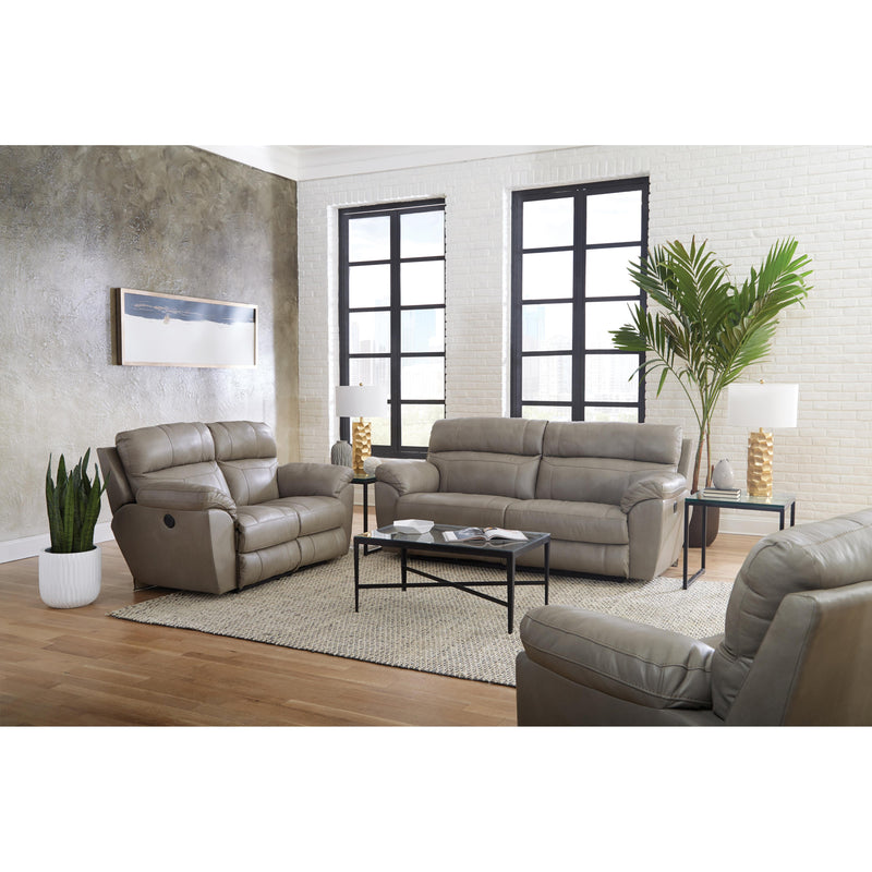 Catnapper Costa Power Reclining Leather Match Loveseat 64072 1273-56/3073-56 IMAGE 3