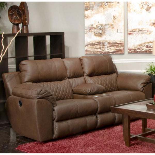 Catnapper Sorrento Power Reclining Leather Match Loveseat 64729 1225-39/3025-39 IMAGE 1
