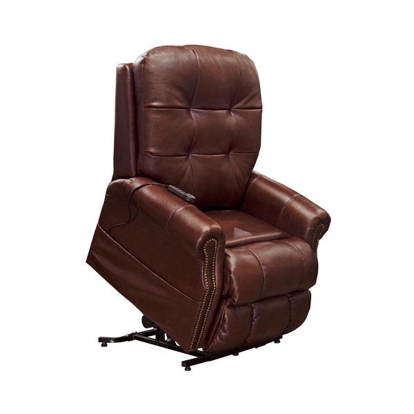 Catnapper Madison Leather Match Lift Chair with Heat and Massage 4891 1283-19/3083-19 IMAGE 1