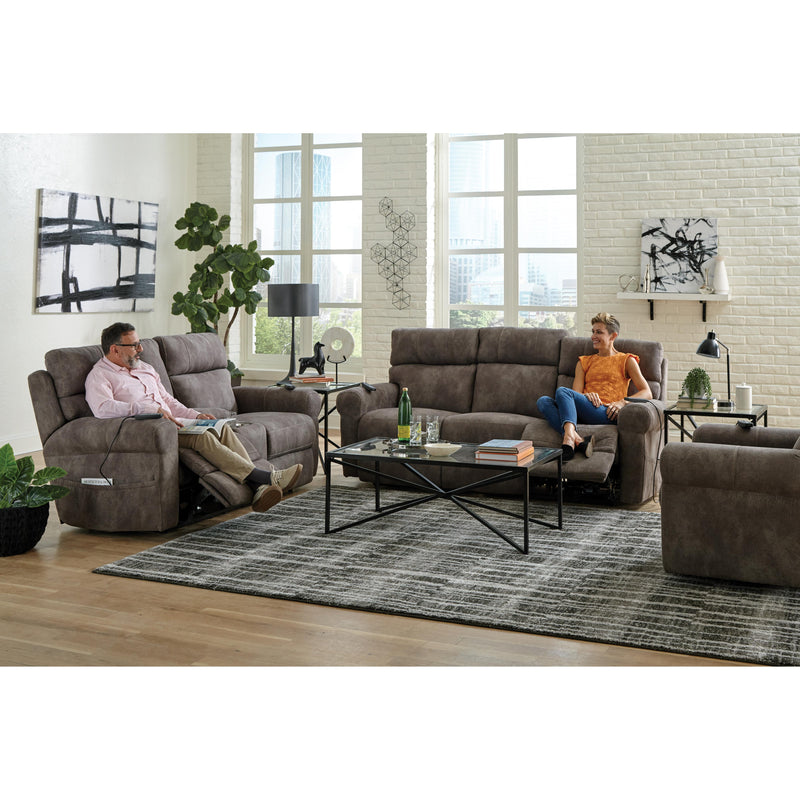 Catnapper Tranquility Power Reclining Fabric Loveseat 63019 1301-28-1302-28 IMAGE 3