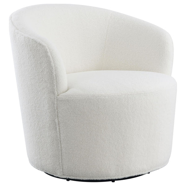 Coaster Furniture Joyce Swivel Fabric Accent Chair 905633 IMAGE 1