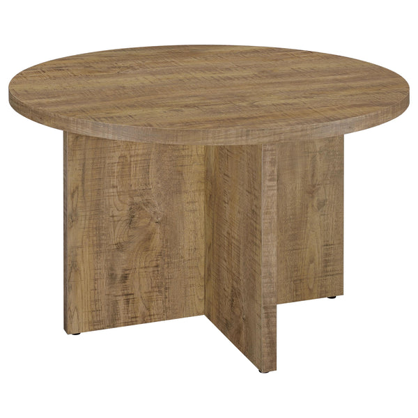 Coaster Furniture Round Jamestown Dining Table with Pedestal Base 183021 IMAGE 1