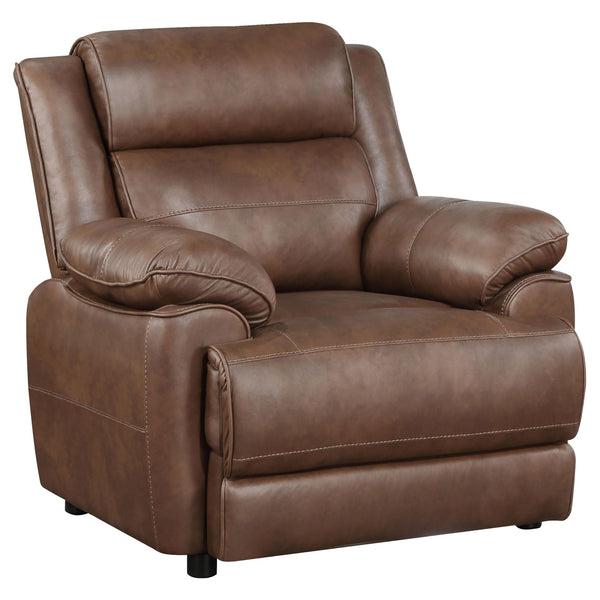 Coaster Furniture Ellington Stationary Leather Match Chair 508283 IMAGE 1