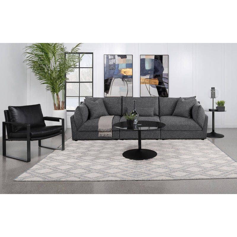 Coaster Furniture Sasha Fabric 3 pc Sectional 551681-SETB IMAGE 2