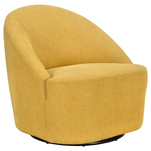 Coaster Furniture Leon Swivel Fabric Accent Chair 903076 IMAGE 1