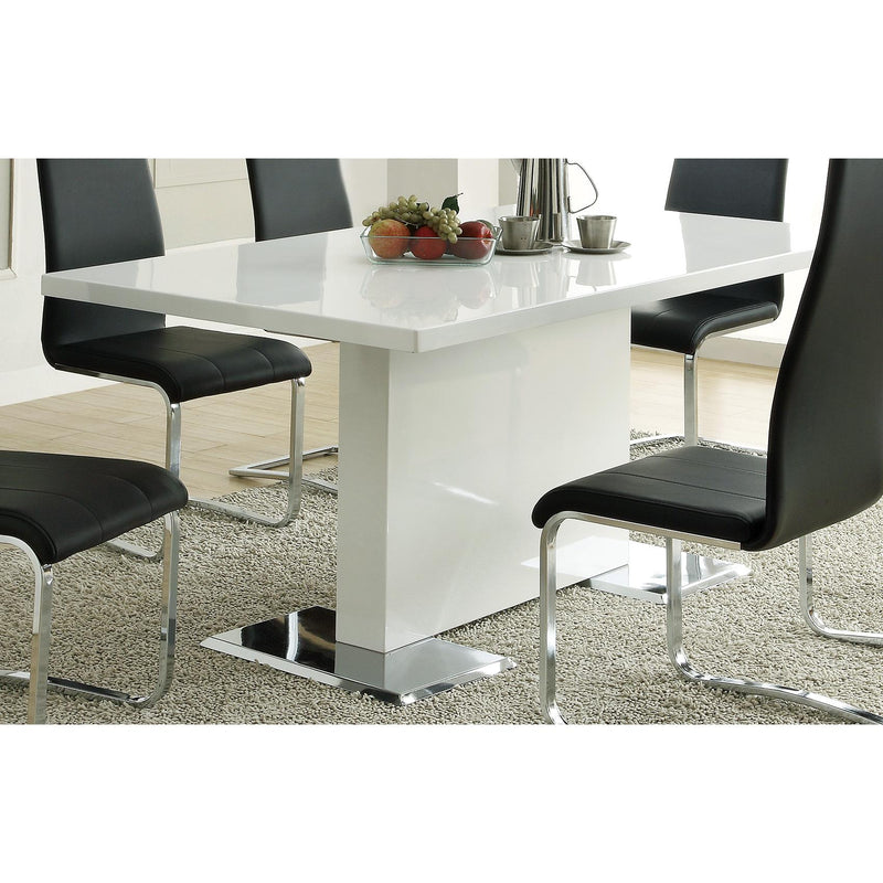 Coaster Furniture Anges Dining Table with Pedestal Base 102310 IMAGE 2