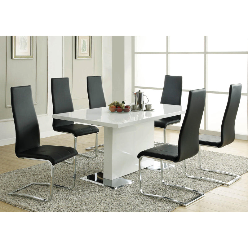 Coaster Furniture Anges Dining Table with Pedestal Base 102310 IMAGE 4