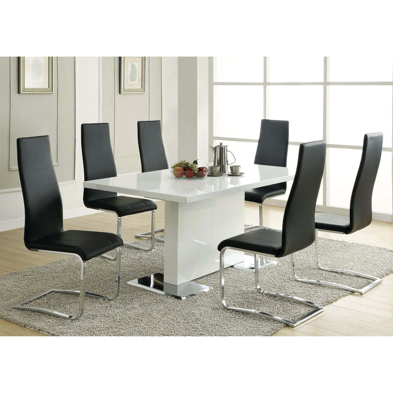 Coaster Furniture Anges Dining Chair 100515BLK IMAGE 3