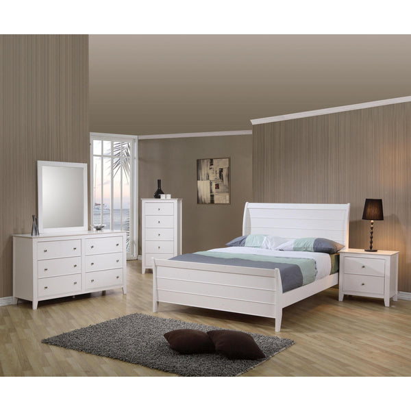Coaster Furniture Selena 400231T 6 pc Twin Sleigh Bedroom Set IMAGE 1
