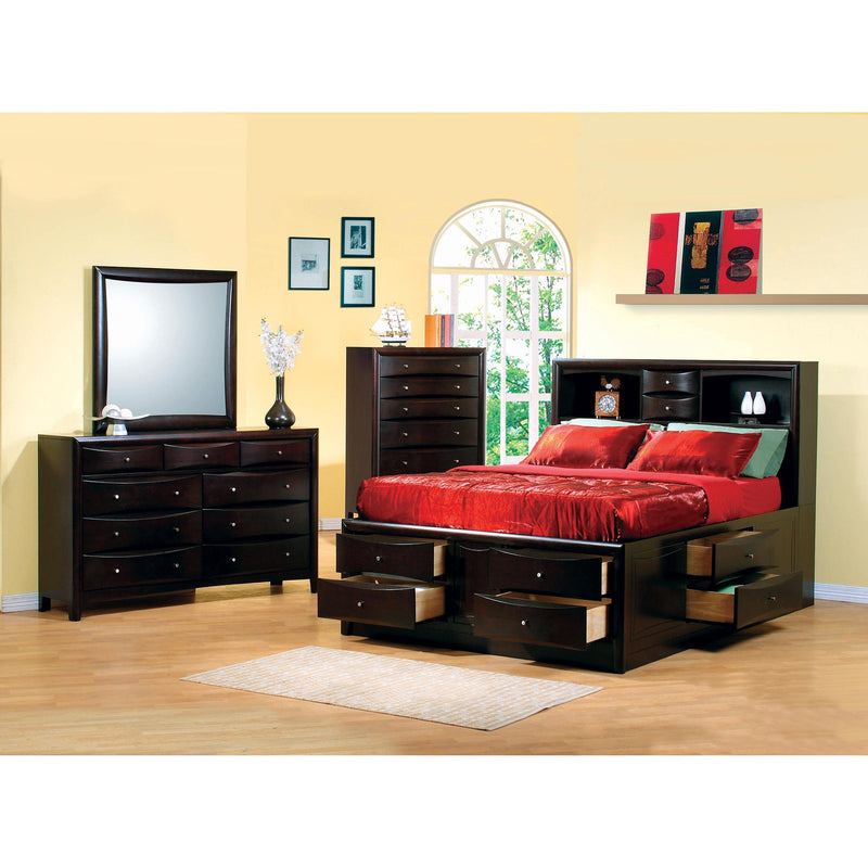 Coaster Furniture Phoenix King Bed with Storage 200409KE IMAGE 2