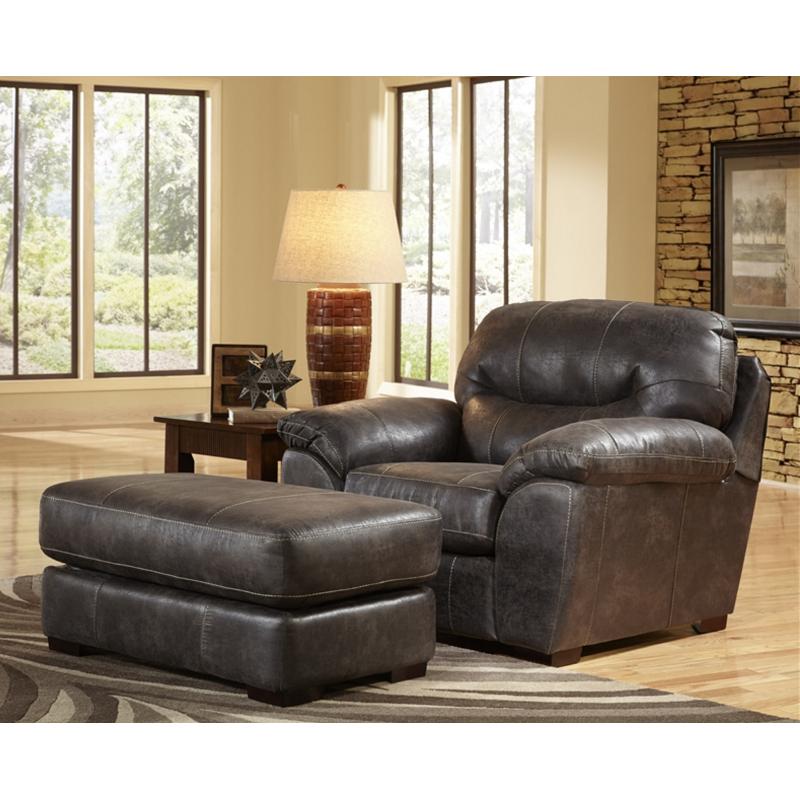 Jackson Furniture Grant Stationary Bonded Leather Chair 4453-01 1227-28/3027-28 IMAGE 2