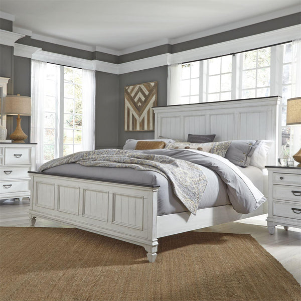 Liberty Furniture Industries Inc. Allyson Park 417-BR-QPBDMN 6 pc Queen Panel Bedroom Set IMAGE 1