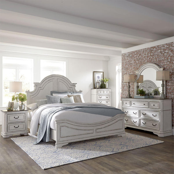 Liberty Furniture Industries Inc. Magnolia Manor 244-BR-QPBDMC 6 pc Queen Panel Bedroom Set IMAGE 1