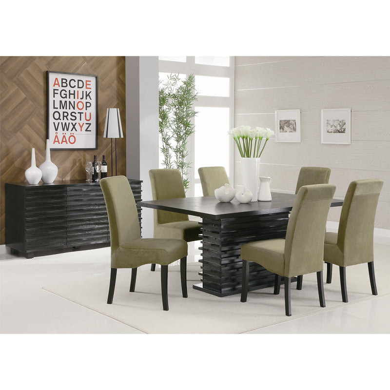 Coaster Furniture Stanton Dining Table with Pedestal Base 102061 IMAGE 2