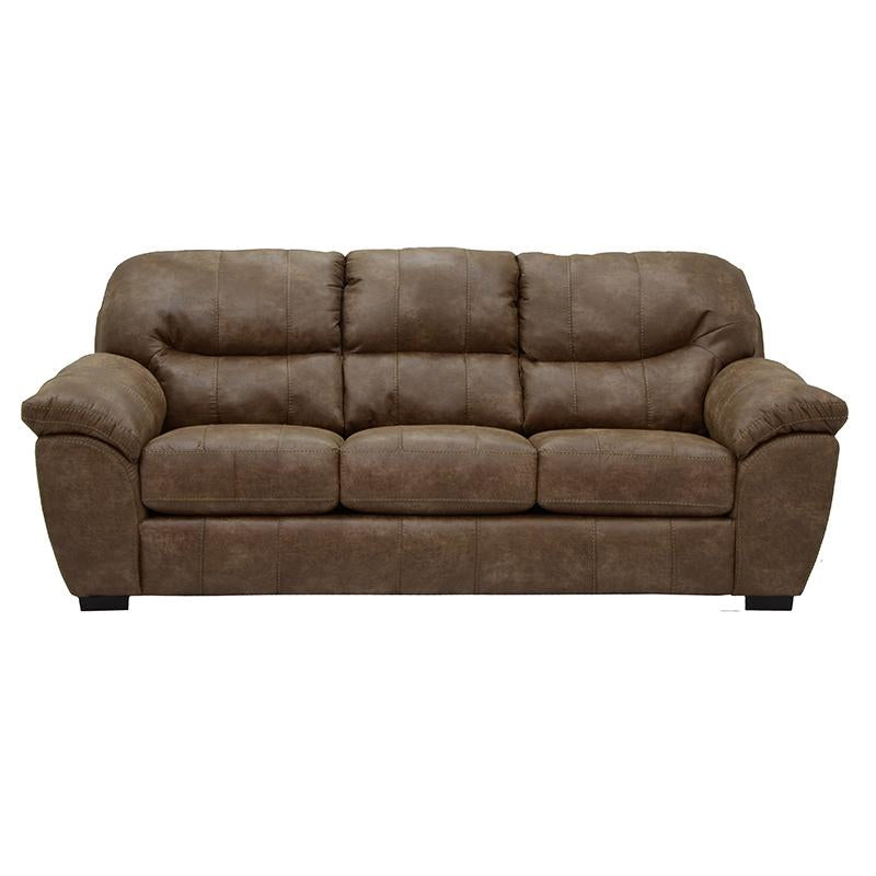 Jackson Furniture Grant Stationary Bonded Leather Sofa 4453-03 1227-49/3027-49 IMAGE 1