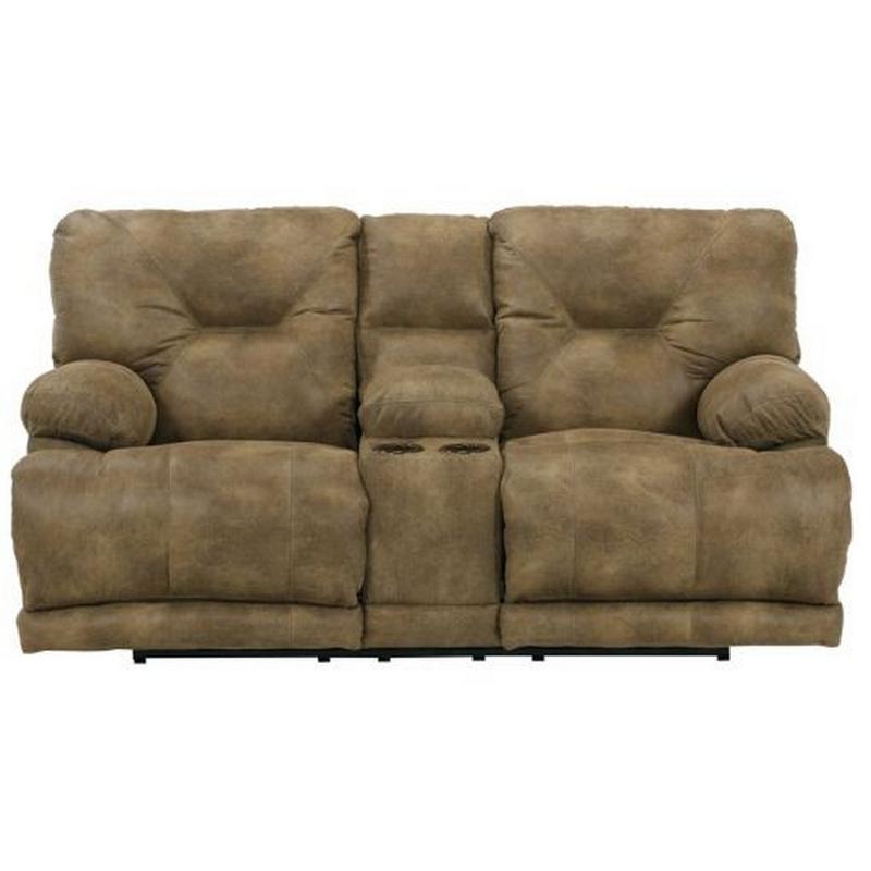 Catnapper Voyager Power Reclining Leather Look Fabric Loveseat 64389 1228-49/1328-49 IMAGE 1