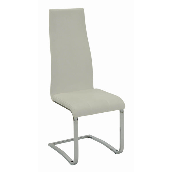 Coaster Furniture Anges Dining Chair 100515WHT IMAGE 1