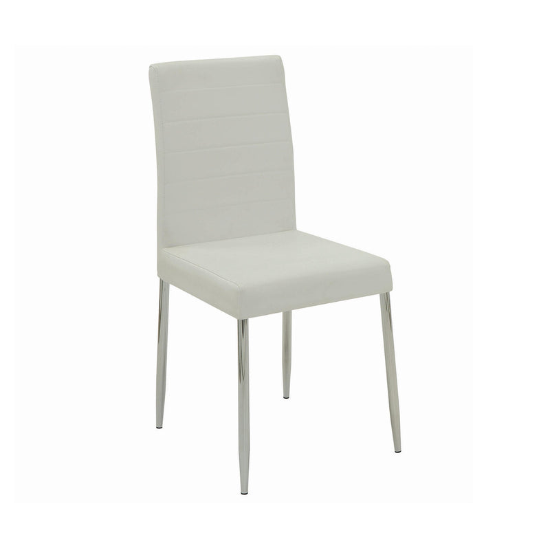 Coaster Furniture Vance Dining Chair 120767WHT IMAGE 1