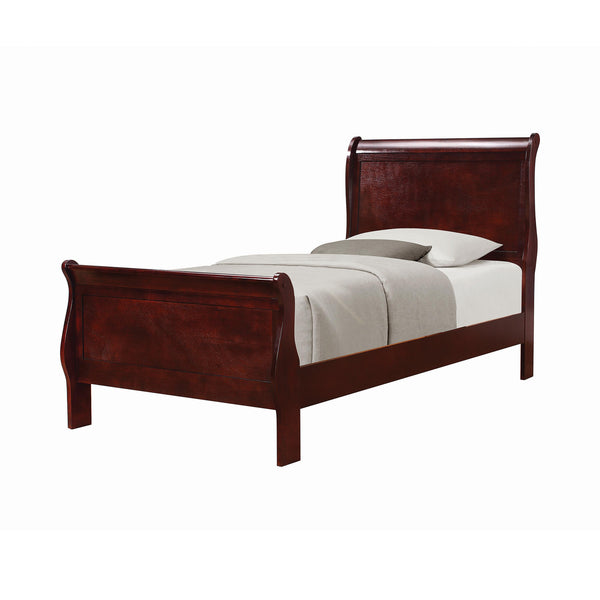 Coaster Furniture Louis Philippe Twin Sleigh Bed 202411T IMAGE 1