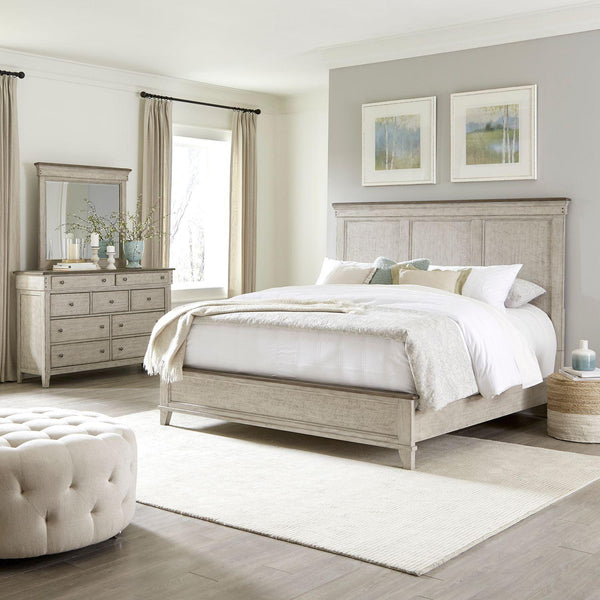 Liberty Furniture Industries Inc. Ivy Hollow 457-BR-QPBDM 5 pc Queen Panel Bedroom Set IMAGE 1