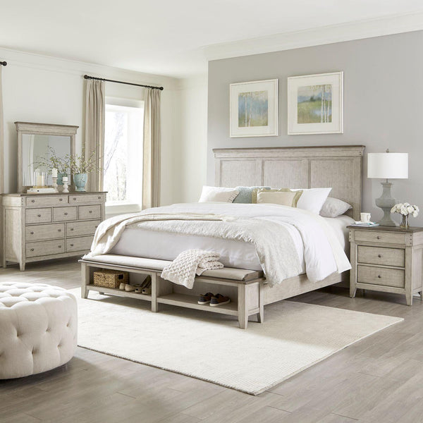 Liberty Furniture Industries Inc. Ivy Hollow 457-BR-QSBDMN 6 pc Queen Storage Bedroom Set IMAGE 1