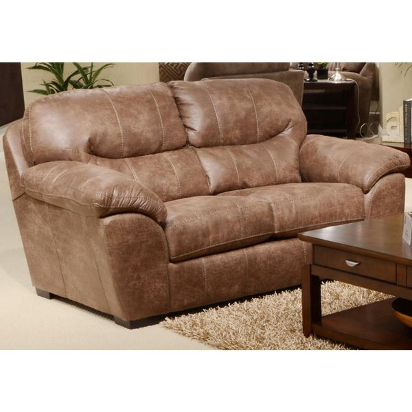 Jackson Furniture Grant Stationary Bonded Leather Loveseat 4453-02 1227-49/3027-49 IMAGE 1