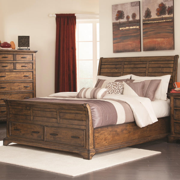 Coaster Furniture Elk Grove California King Sleigh Bed with Storage 203891KW IMAGE 1