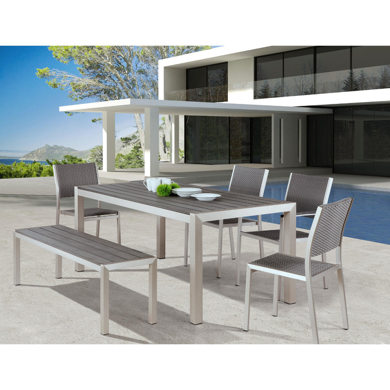 Zuo Outdoor Seating Benches 701862 IMAGE 6