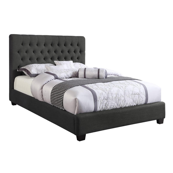 Coaster Furniture Chloe King Upholstered Platform Bed 300529KE IMAGE 1