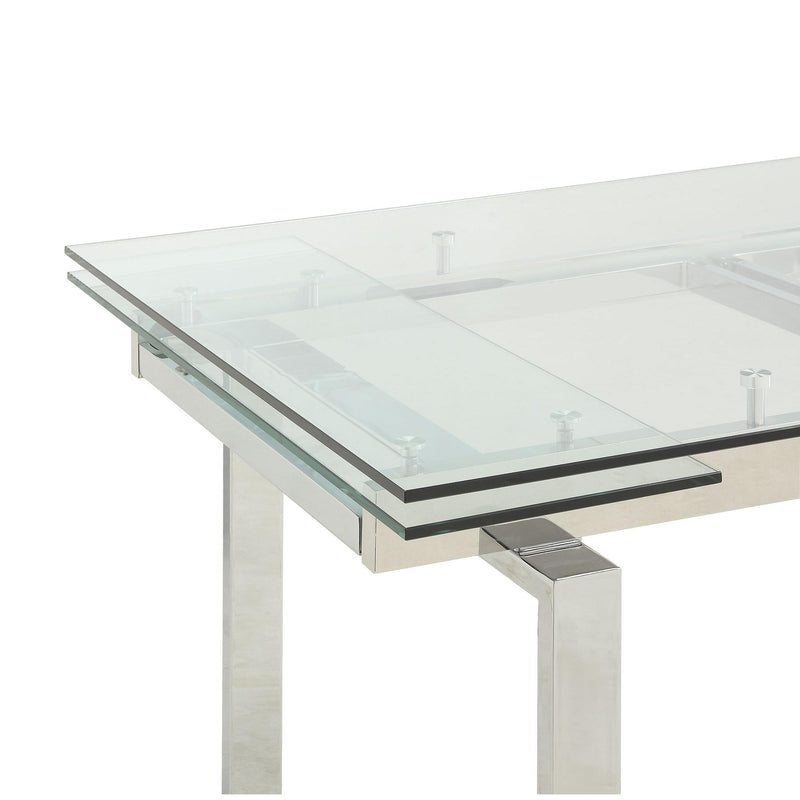 Coaster Furniture Wexford Dining Table with Glass Top 106281 IMAGE 2