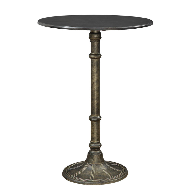 Coaster Furniture Round Oswego Counter Height Dining Table with Pedestal Base 100064 IMAGE 1