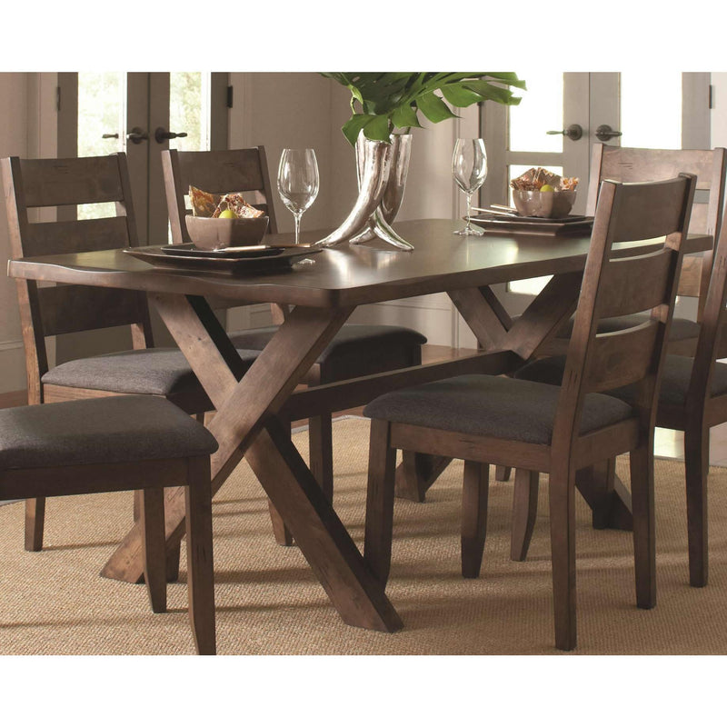 Coaster Furniture Alston Dining Table with Trestle Base 106381 IMAGE 3