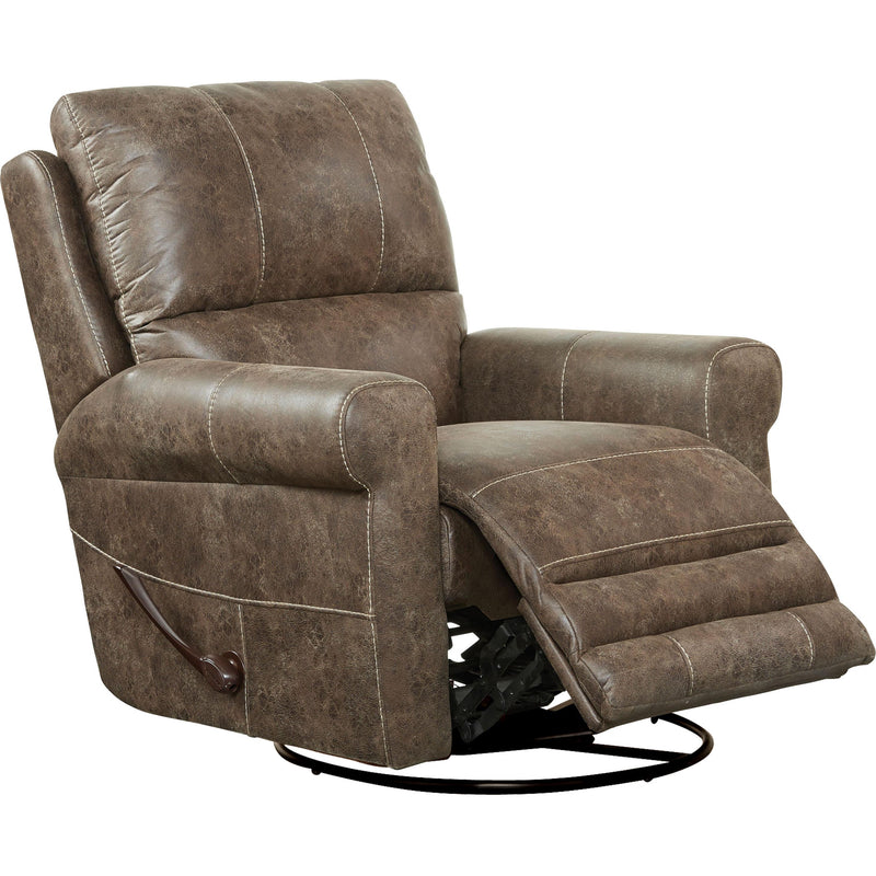 Catnapper Maddie Power Leather Look Fabric Recliner with Wall Recline 64753-4 1304-56/3304-56 IMAGE 2