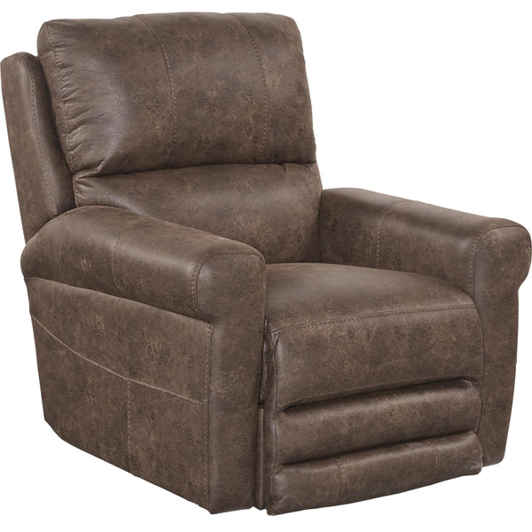 Catnapper Maddie Power Leather Look Fabric Recliner with Wall Recline 64753-4 1304-59/3304-59 IMAGE 1