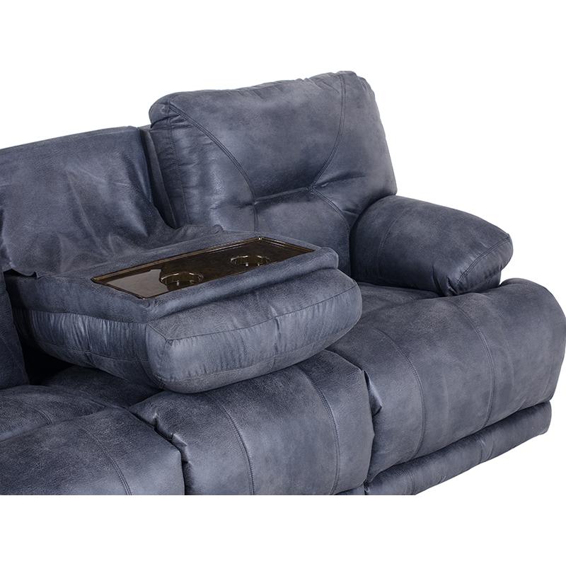Catnapper Voyager Power Reclining Leather Look Fabric Sofa 643845 1228-53/3028-53 IMAGE 6