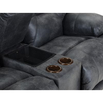 Catnapper Voyager Power Reclining Leather Look Fabric Loveseat 64389 1228-53/3028-53 IMAGE 5