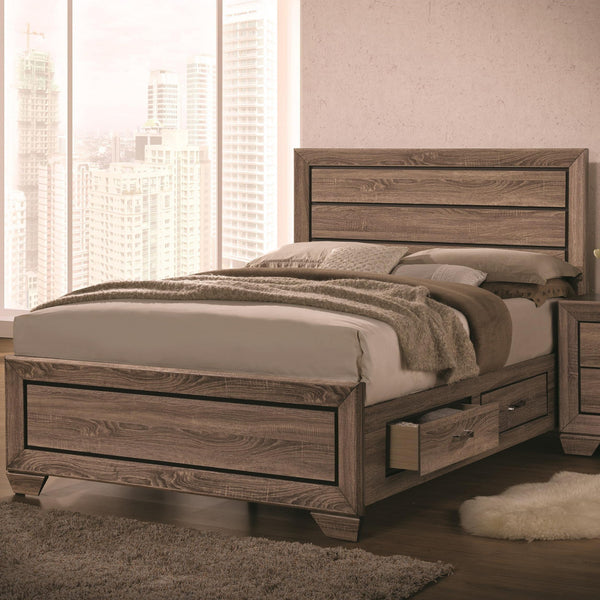 Coaster Furniture Kauffman King Panel Bed with Storage 204190KE IMAGE 1